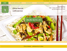 Tablet Screenshot of china-heimat.com